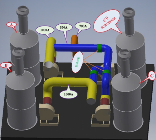 bản vẽ tháp khí 3D